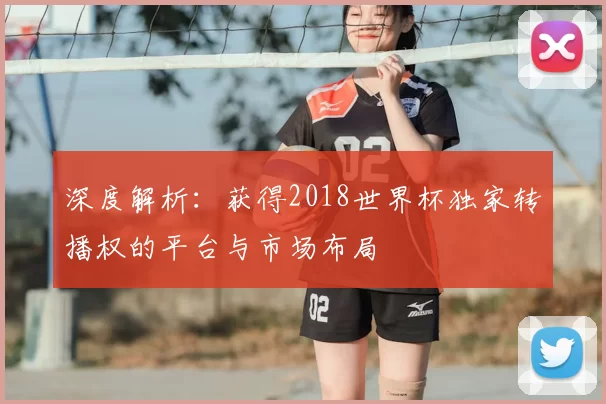 深度解析：获得2018世界杯独家转播权的平台与市场布局